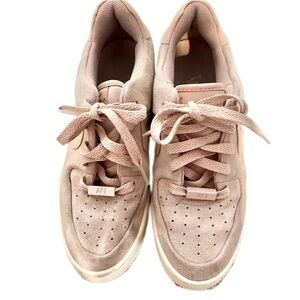 Nike AF1 Pink Suede Sneakers